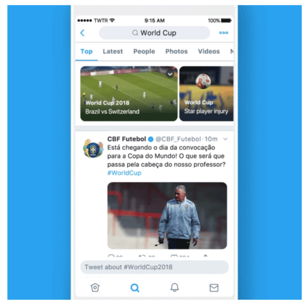 Twitter улучшает персонализацию ленты и поиска